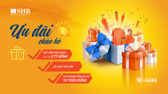 Ưu đãi chào hè từ SHB.