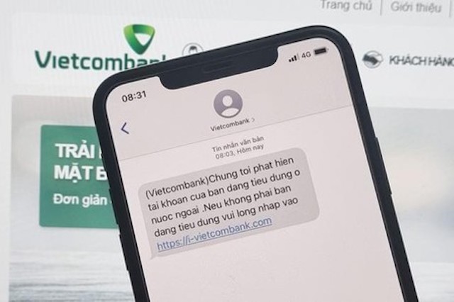 Thời gian qua hàng loạt ngân hàng đã lên tiếng cảnh báo về chiêu trò lừa đảo qua tin nhắn.