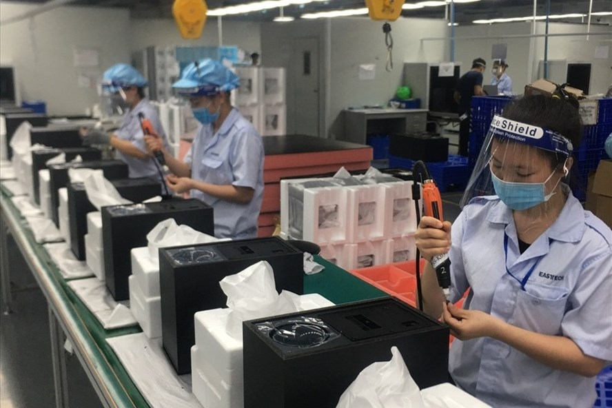 DN vừa duy trì sản xuất vừa phòng chống dịch COVID-19.