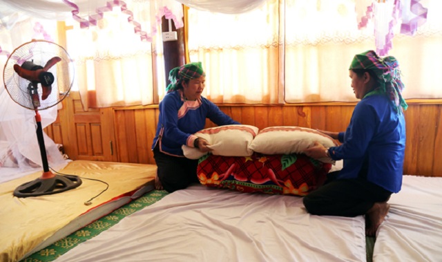 Người Giáy xã Tả Van nâng cao thu nhập nhờ phát triển du lịch cộng đồng.