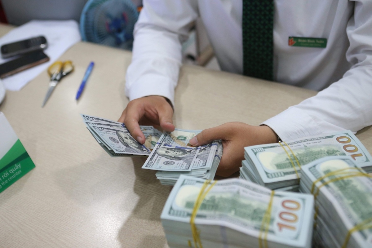 Ngân hàng Nhà nước niêm yết tỷ giá trung tâm USD ở mức 23.192 VND.