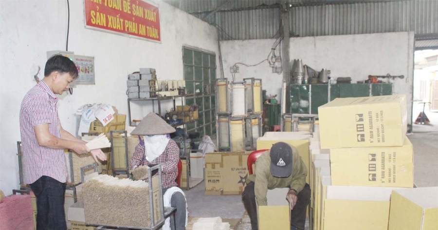 HTX Phú Hải đang thu được nhiều “trái ngọt” từ đào tạo nghề cho lao động địa phương.