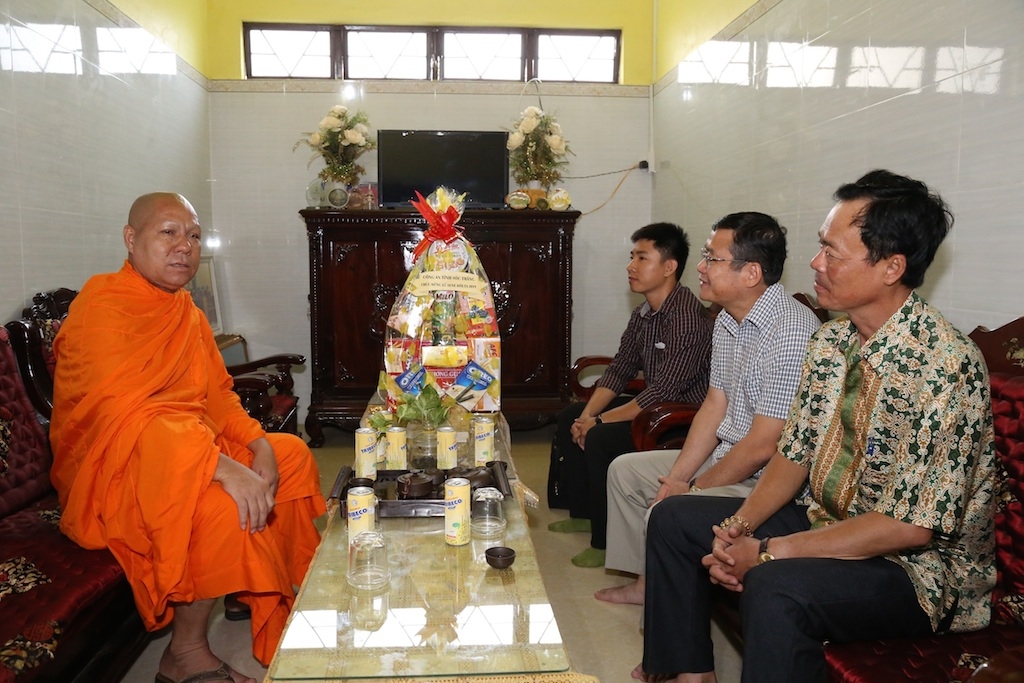 Các sư sãi ở Sóc Trăng đã phối hợp tốt với chính quyền địa phương trong việc tuyên truyền pháp luật, phòng chống tội phạm.