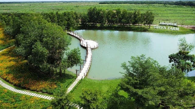 Hệ thống trang trại Vinamilk Green Farm là nguồn nguyên liệu của sản phẩm mới Sữa tươi Vinamilk Green Farm ra mắt hồi đầu tháng 4/2021