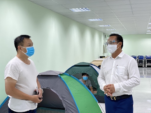 Nhiều doanh nghiệp đang cố gắng để thực hiện theo phương án 3 tại chỗ.