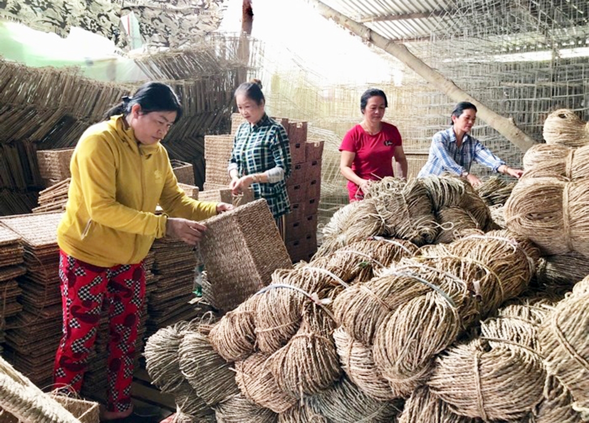 HTX Hậu Thành đang là điểm sáng trong công tác dạy nghề nông thôn trên địa bàn xã Long An (Ảnh TL).