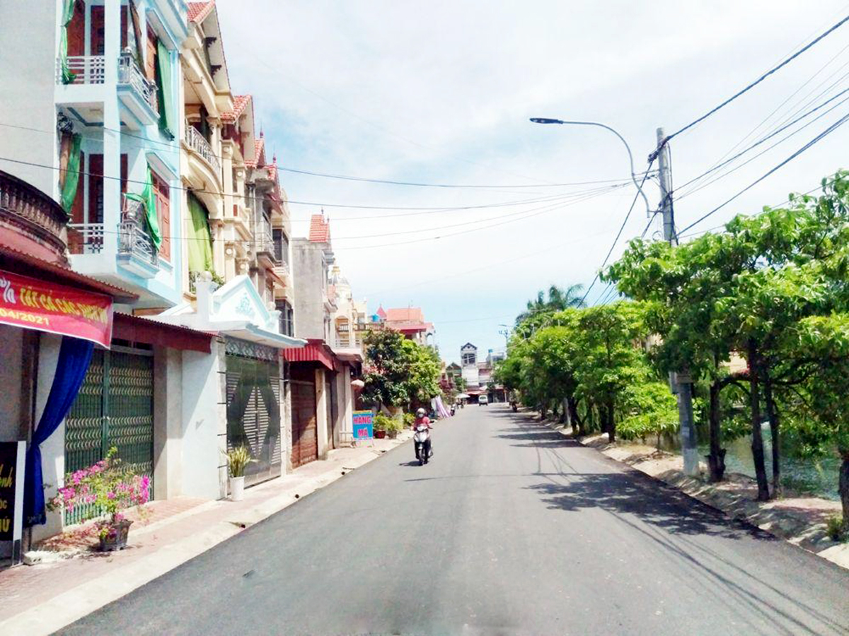 Các khu dân cư nông thôn mới kiểu mẫu là hình mẫu xây dựng nông nghiệp, nông thôn hiện đại (Ảnh BHY).