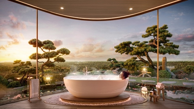 The Landmark là dự án đầu tiên tại Việt Nam đưa công nghệ Onsen và Detox vào trong căn hộ