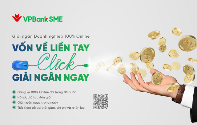 Gói giải ngân online cho SME đang được đánh giá cao.