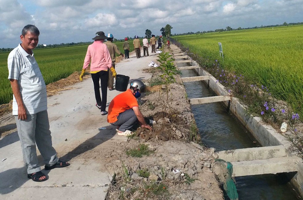 Tín đồ các tôn giáo ở Đồng Tháp tích cực tham gia các mô hình bảo vệ môi trường, ứng phó với biến đổi khí hậu.