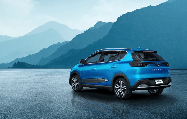 Mẫu ô tô điện VF e34.