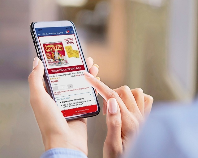 Người tiêu dùng có thể tìm mua sữa đặc Ông Thọ Lon phiên bản đặc biệt trên toàn quốc, đặc biệt dễ dàng mua hàng ngày tại nhà thông qua kênh mua sắm trực tuyến hoặc ứng dụng di động Giấc Mơ Sữa Việt.