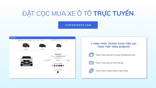 Mô hình kinh doanh ô tô trực tuyến toàn diện đầu tiên tại Việt Nam.