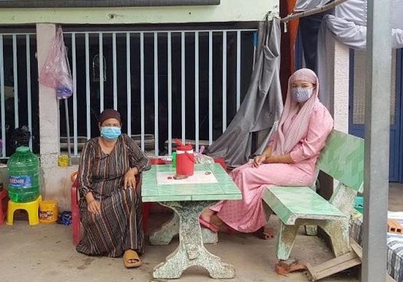 Cộng đồng Chăm theo đạo Islam ở phường 1, Tp.Tây Ninh tuân thủ tốt các quy định về phòng, chống dịch Covid-19.