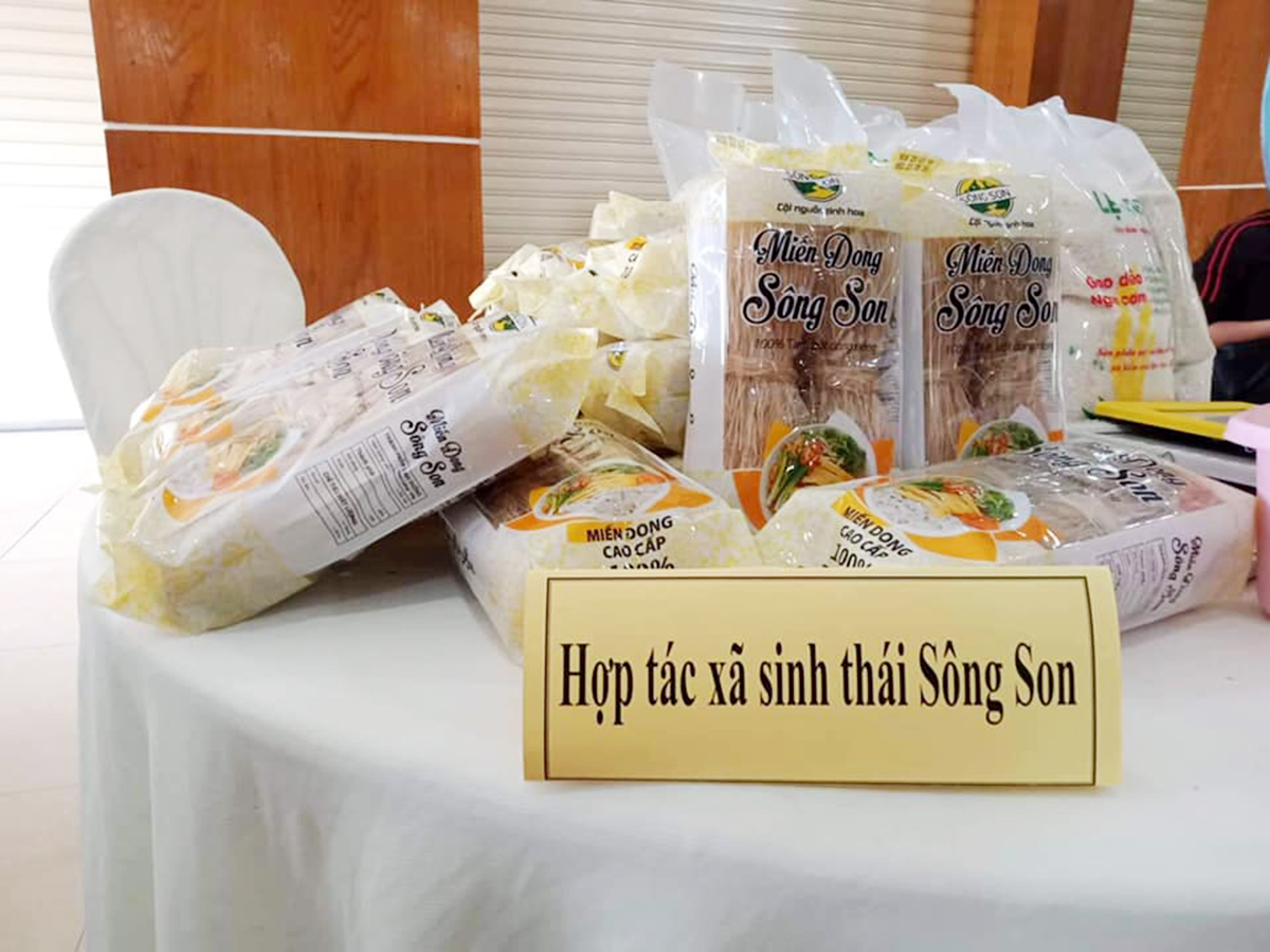 Chất lượng sản phẩm của HTX Sông Son được đánh giá cao, người tiêu dùng tin tưởng (Ảnh TL).