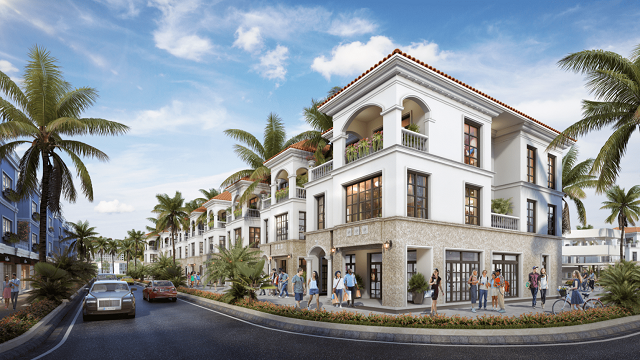 Biệt thự The Ocean Village với kiến trúc tự do và phóng khoáng