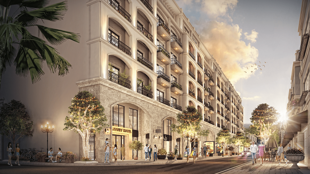 Dãy Mini hotel cao cấp, hiện đại.