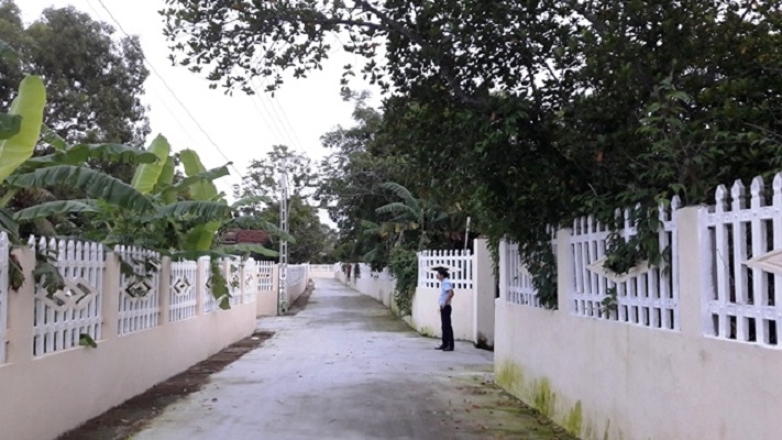 Nông thôn mới mang lại diện mạo mới cho miền quê.