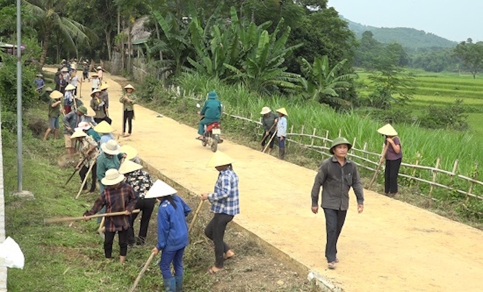 Phát huy vai trò của người dân trong xây dựng nông thôn mới.