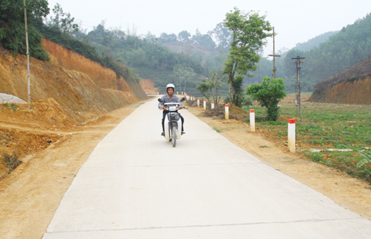 Văn Hán đặt mục tiêu về đích nông thôn mới nâng cao vào cuối năm 2021 (Ảnh TL).