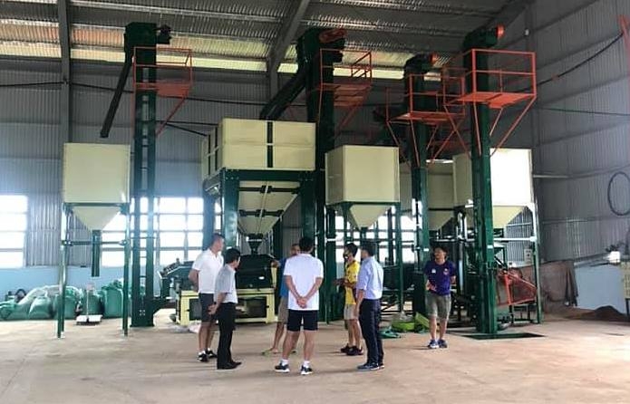 Kho, xưởng của HTX Nam Yang mới được khánh thành và đi vào hoạt động đã cơ bản tháo gỡ khó khăn về cơ sở hạ tầng cho HTX.