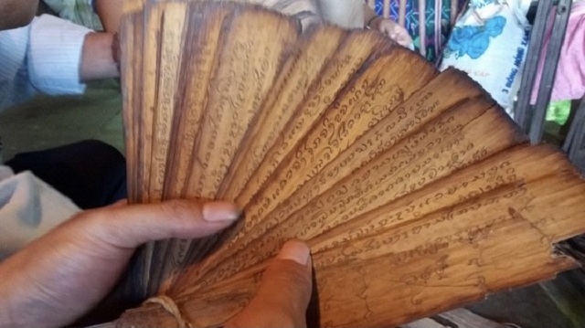 Chữ Thái Lai Pao cổ (Ảnh: TL).