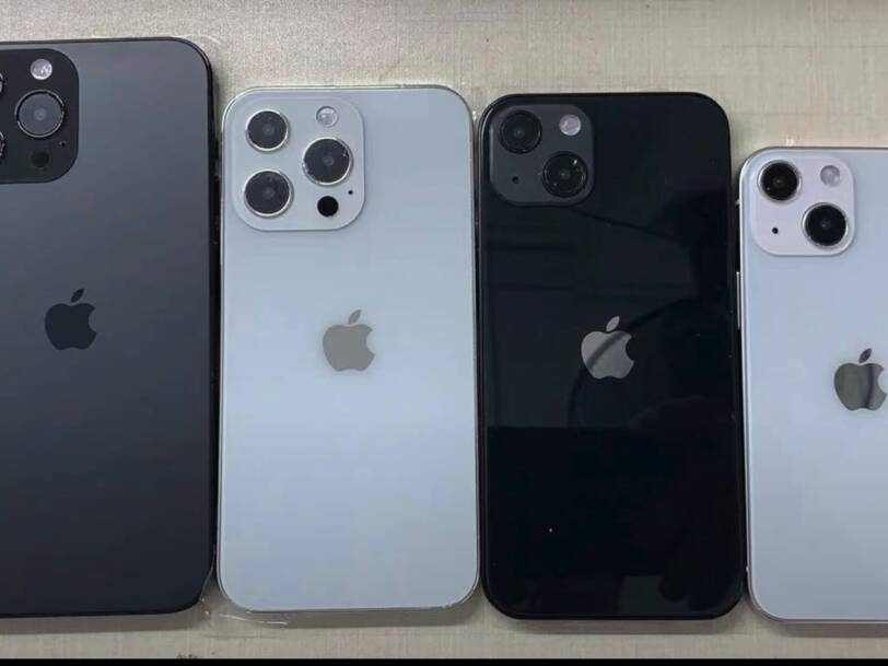 Theo những rò rỉ mới nhất, đây là giao diện của gia đình iPhone 13 mới. © SonnyDickson