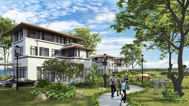 Không gian sống biệt lập, bình yên tại biệt thự đồi view vịnh FLC Grand Villa Halong
