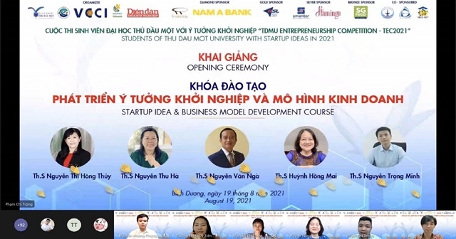 Khoá đào tạo của trường Đại học Thủ Dầu Một lần đầu tiên tổ chức trên nền tảng Microsoft Teams.