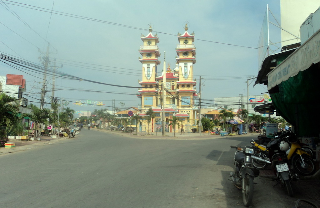 Họ đạo Cao Đài ở thị trấn Đại Ngãi đang thực hiện hiệu quả mô hình “xóm đạo tự quản”.