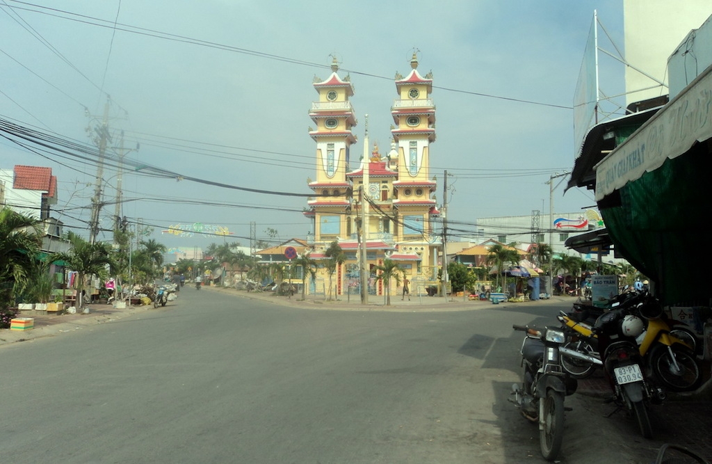 Họ đạo Cao Đài ở thị trấn Đại Ngãi đang thực hiện hiệu quả mô hình “xóm đạo tự quản”.