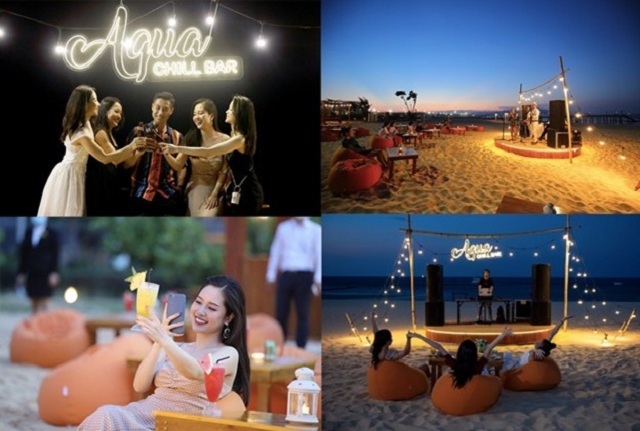 Không gian quán bar vừa chất vừa chill trên bờ biển không thể bỏ qua khi tới Quy Nhơn