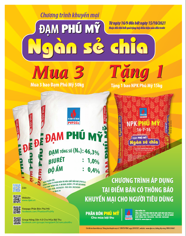 “Đạm Phú Mỹ - Ngàn sẻ chia”.