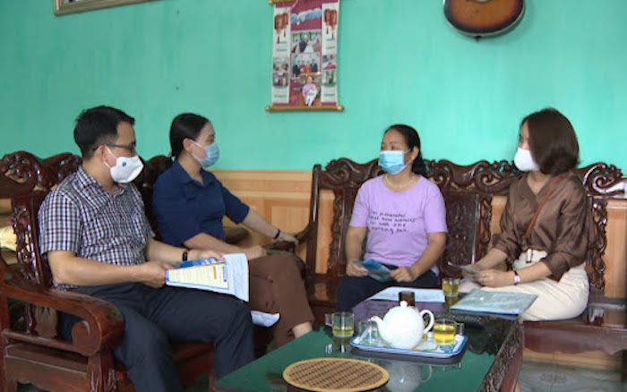 BHXH tỉnh Thái Bình đẩy mạnh tuyên truyền về chính sách BHXH tới người dân.