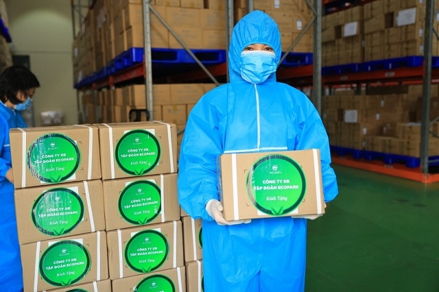 Thuốc được bảo quản tại kho ở Hà Nội