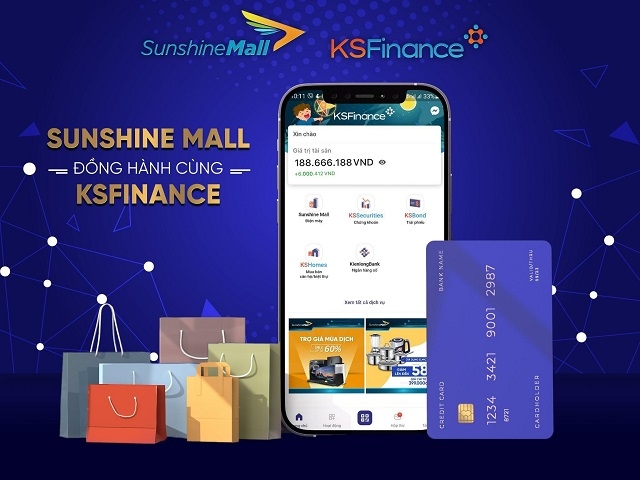Bắt đầu từ tháng 9 này Sunshine Mall chính thức mở bán trên KSFinance App