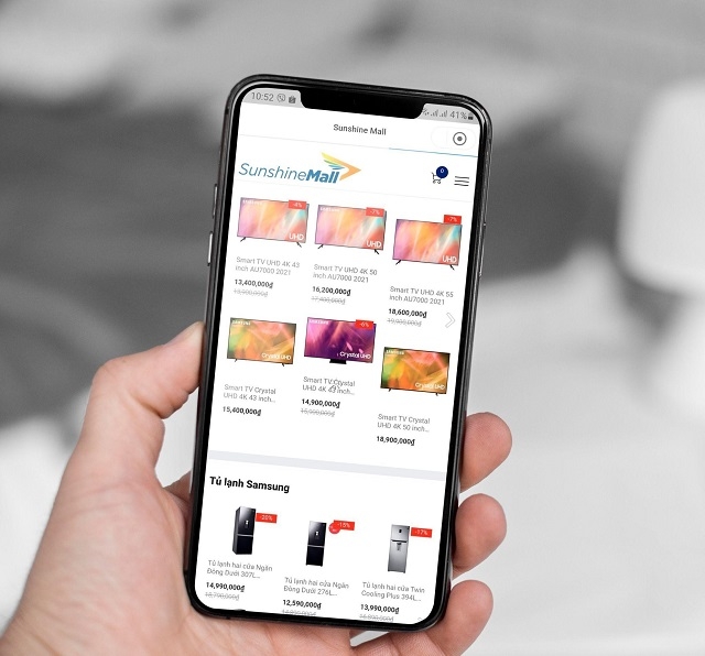 Sunshine Mall chính thức có mặt trên KSFinance App