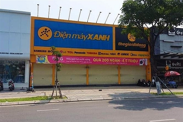 Thế Giới Di Động/Điện Máy Xanh đã gửi công văn cho các đối tác cho thuê mặt bằng đơn phương giảm trừ 100% tiền thuê nhà trong thời điểm đóng cửa hoàn toàn và 70% trong thời gian hạn chế bán hàng để phòng chống dịch (Ảnh: BHQ)