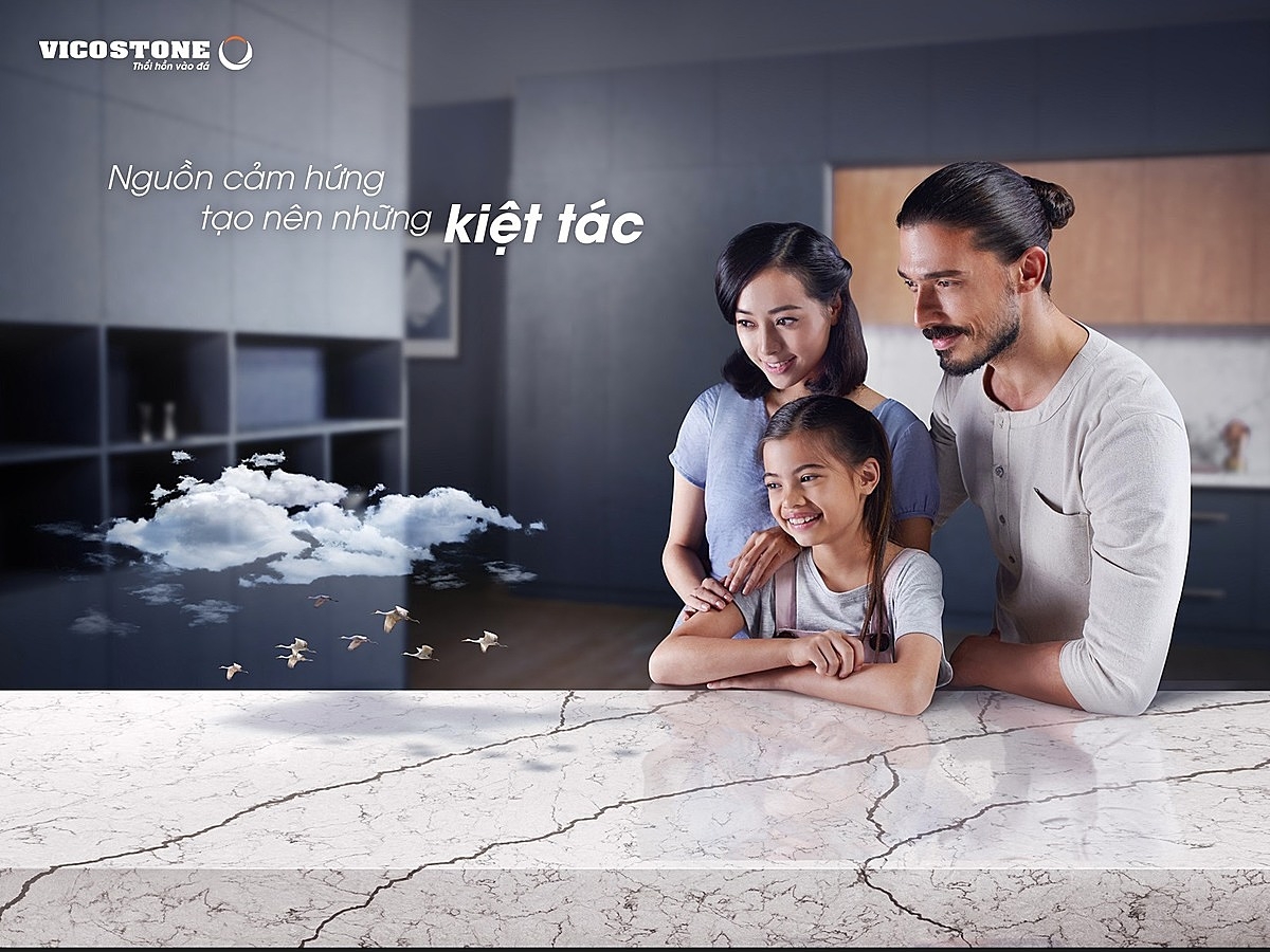 Sản phẩm Đá Vicostone khơi nguồn cảm hứng sáng tạo cho nhà thiết kế, kiến trúc sư.