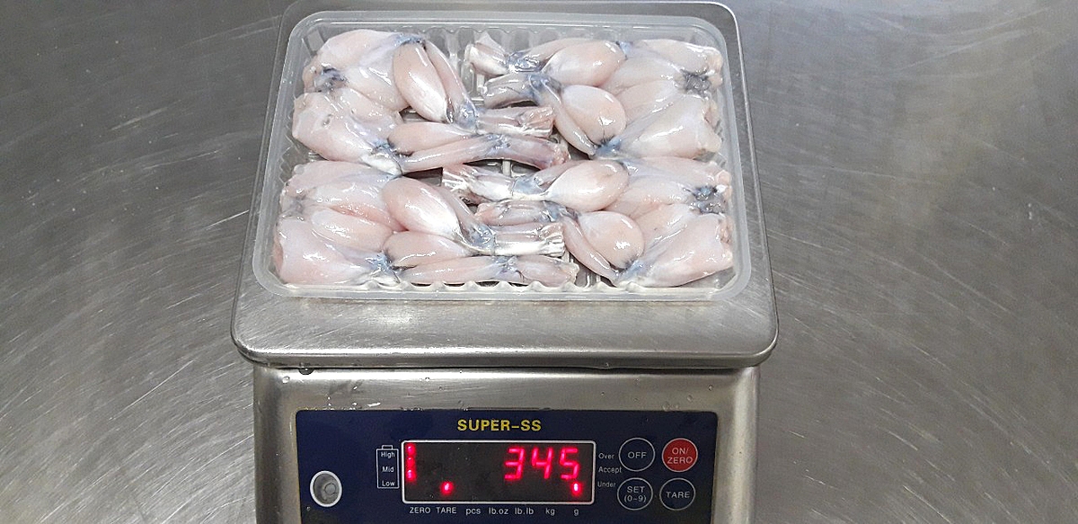 Đùi ếch đông lạnh bị thu hồi sản phẩm trên thị trường Pháp và tiêu hủy sản phẩm ở Thuỵ Sĩ.