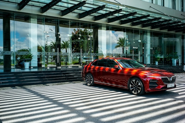 VinFast Lux A2.0 có thiết kế sang trọng và đẳng cấp.