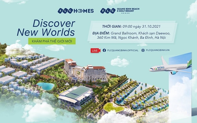 Sự kiện “Discover New Worlds” của dự án FLC Quảng Bình sẽ diễn ra vào ngày 31/10