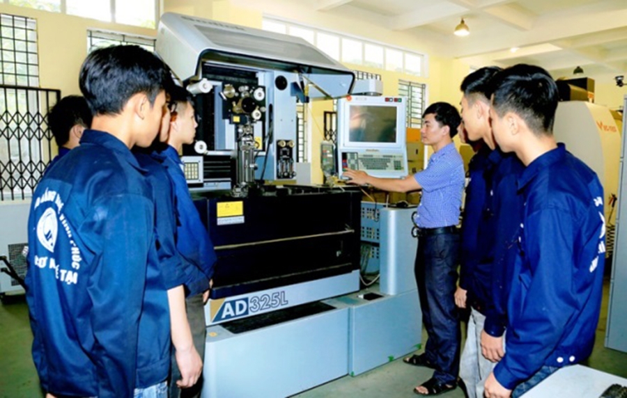 Giáo dục nghề nghiệp tỉnh Vĩnh Phúc đang được triển khai theo nhu cầu của doanh nghiệp, HTX.