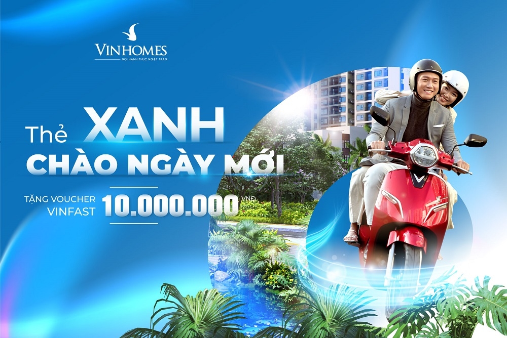“Thẻ xanh chào ngày mới” là chương trình đặc quyền dành cho cư dân và khách hàng của hai đại đô thị phía Đông và Tây thủ đô - Vinhomes Smart City và Vinhomes Ocean Park.