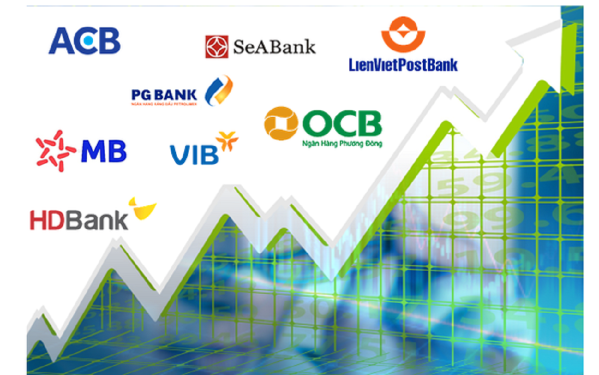 Cổ phiếu ngân hàng đang trên đà tăng trở lại. (Ảnh: Int)