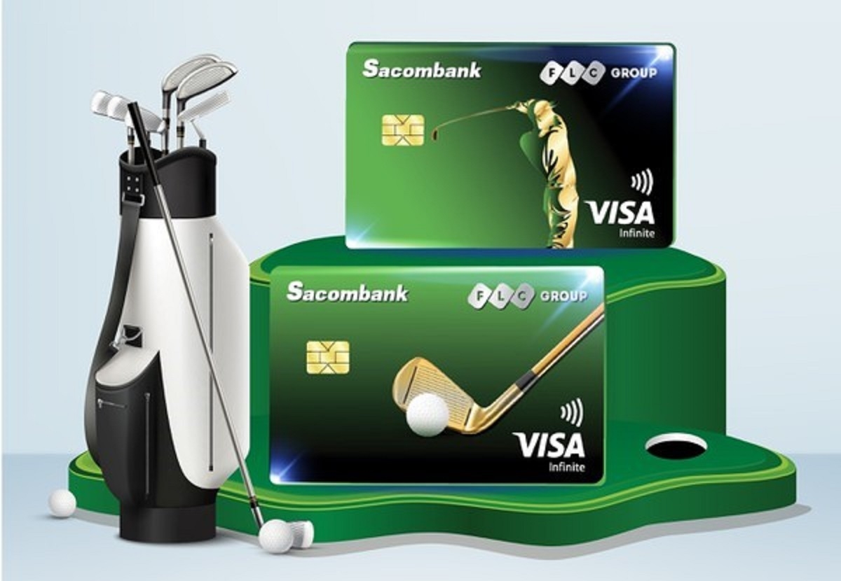 Thẻ tín dụng liên kết giữa Tập đoàn FLC và Ngân hàng Sacombank.