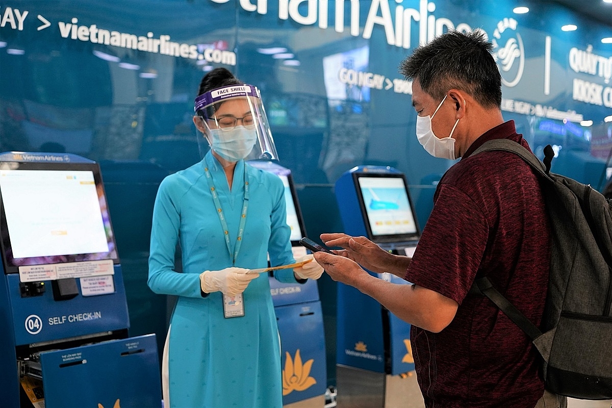 Vietnam Airlines đặt mục tiêu trở thành hãng hàng không số vào năm 2025. (Ảnh: VNA).