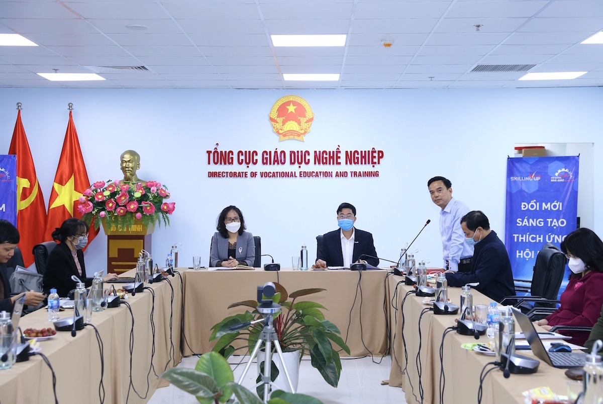 Các cơ quan báo chí trực tiếp trao đổi, đóng góp ý kiến về Hội giảng.