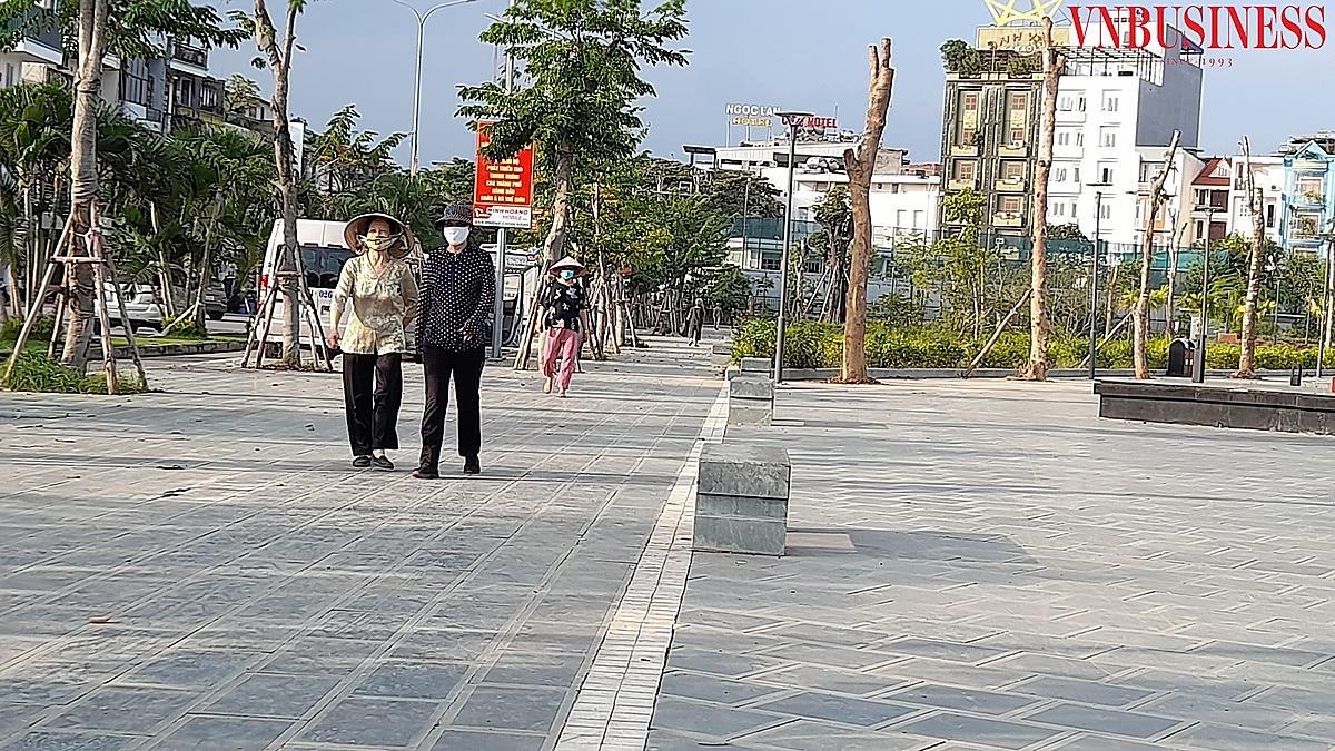 Công viên Máy Tơ - một trong những công viên có quy mô lớn tại Hải Phòng vừa được xây dựng và hoàn thiện.