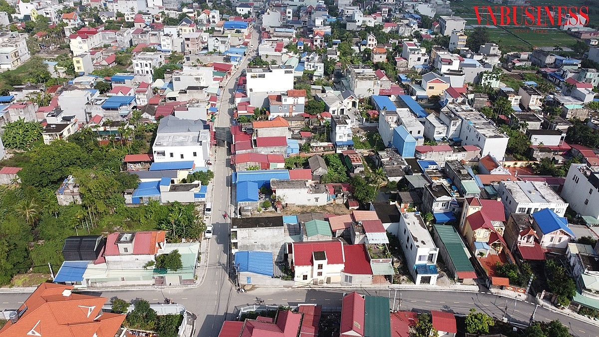 Bộ mặt nông thôn tại Hải Phòng ngày càng hiện đại (ảnh chụp tại thôn Hoàng Mai, xã Đồng Thái, huyện An Dương).